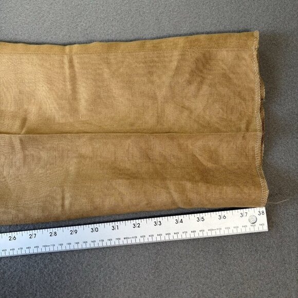 Ballin Relax Dress Pants Mens 36 Beige Tan Dunhill Linen Flat Front Wide Leg NWT - Picture 5 of 15